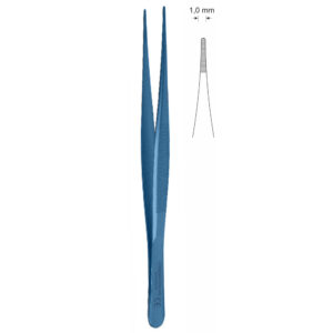 Pinceta-anatomiczna-do-szwu-naczyniowego-dl.-130-mm-czubek-1-mm-prosta-z-tytanu
