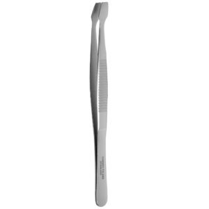 Pinceta filatelistyczna, dł. 120 mm, odgięta