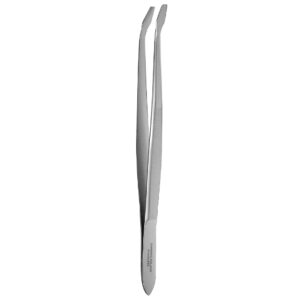 Pinceta filatelistyczna, dł.150 mm, odgięta