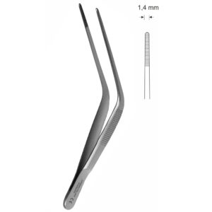 Pinceta-uszna-nosowa-typu-TROELTSCH-anatomiczna-dl.-100-mm-czubek-1,4-mm-z-tytanu